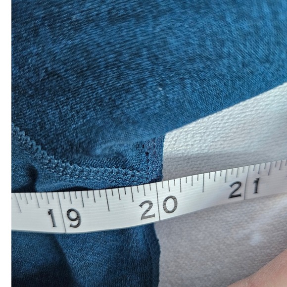 Vuori Ponto Performance Zip Hoodie Men's M Blue Full Zip Stretch Jacket VW268 - Picture 7 of 8